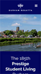 Mobile Screenshot of durham-regatta.org.uk